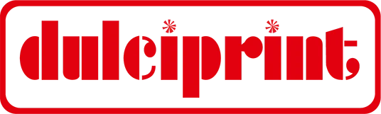 Ir a página principal. Logotipo Dulciprint Merchandising comestible